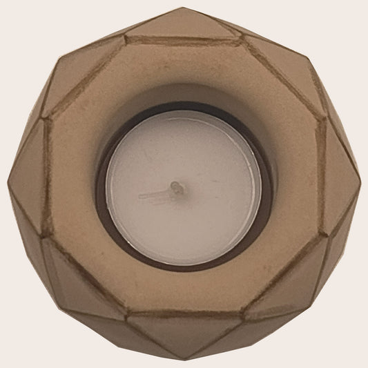 Δοχείο ρεσώ για μπομπονιέρες (Χρώμα: Toasted Caramel)