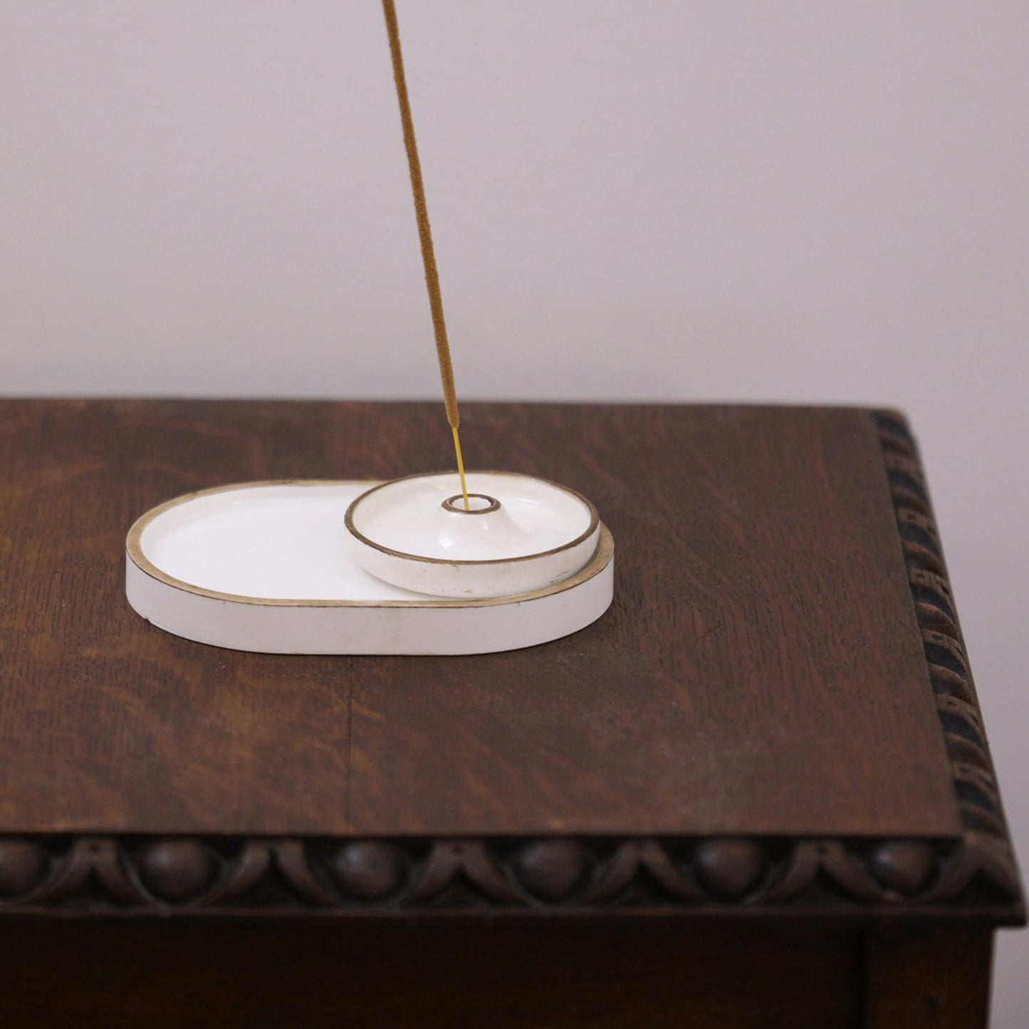 Porcelain White - Incense holder