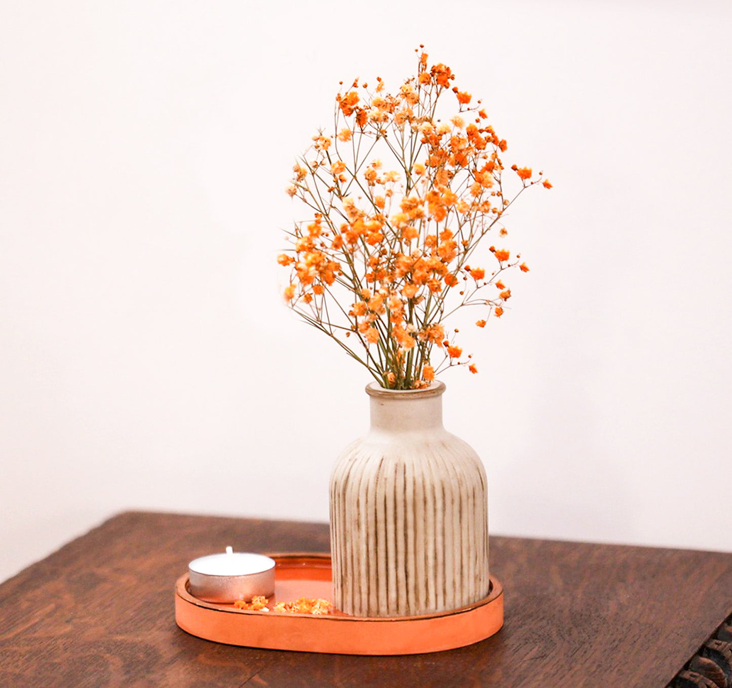 Διακοσμητικό βάζο (Χρώμα: Limestone)