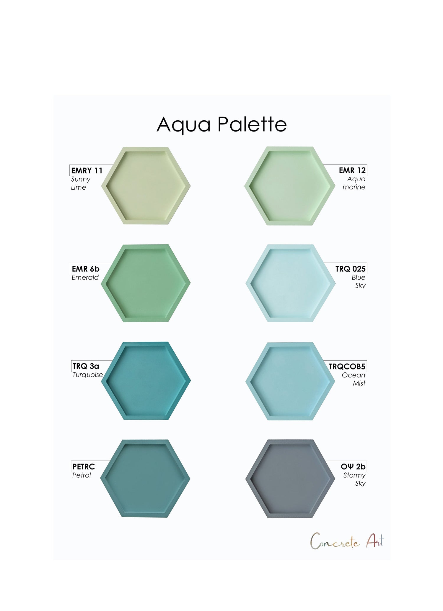 Aqua Palette