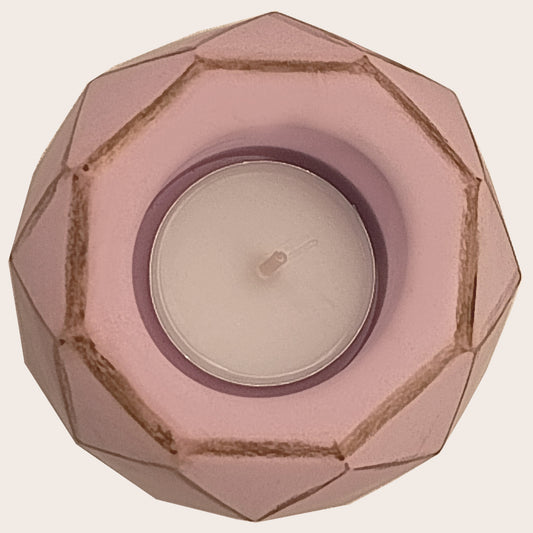 Δοχείο ρεσώ για μπομπονιέρες (Χρώμα: Baby Pink)