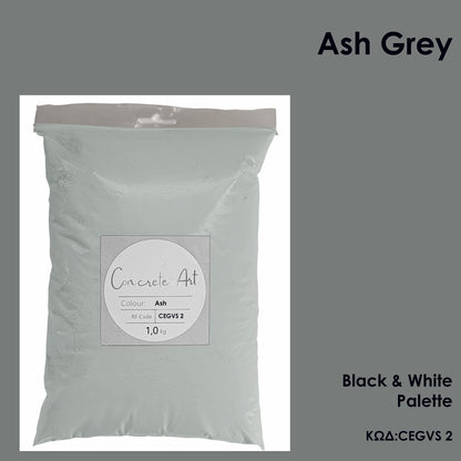 Τσιμέντο καλλιτεχνίας σε χρώμα Ash Grey – Concrete Art