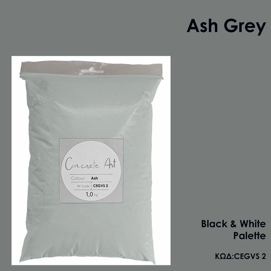 Τσιμέντο καλλιτεχνίας σε χρώμα Ash Grey – Concrete Art