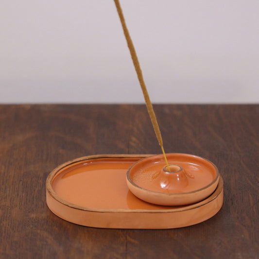 Pumpkin Orange - Incense holder