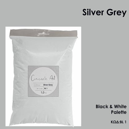 Τσιμέντο καλλιτεχνίας σε χρώμα Silver Grey – Concrete Art